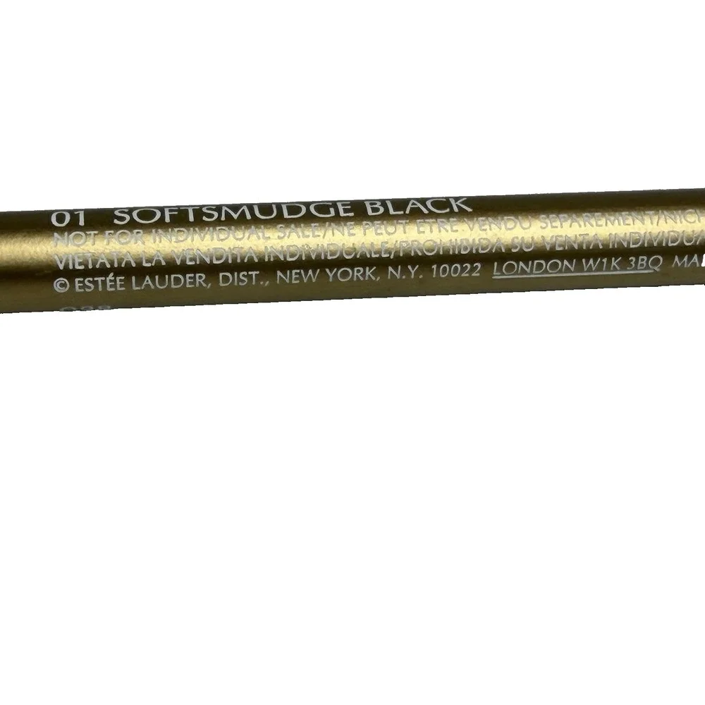 Estee Lauder Artist's Eye Pencil Eyeliner Softsmudge Black 01 STANDARD SIZE NEW